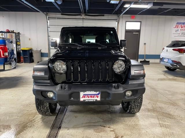 Certified 2020 Jeep Wrangler Unlimited Sport S with VIN 1C4HJXDGXLW215645 for sale in New Ulm, Minnesota