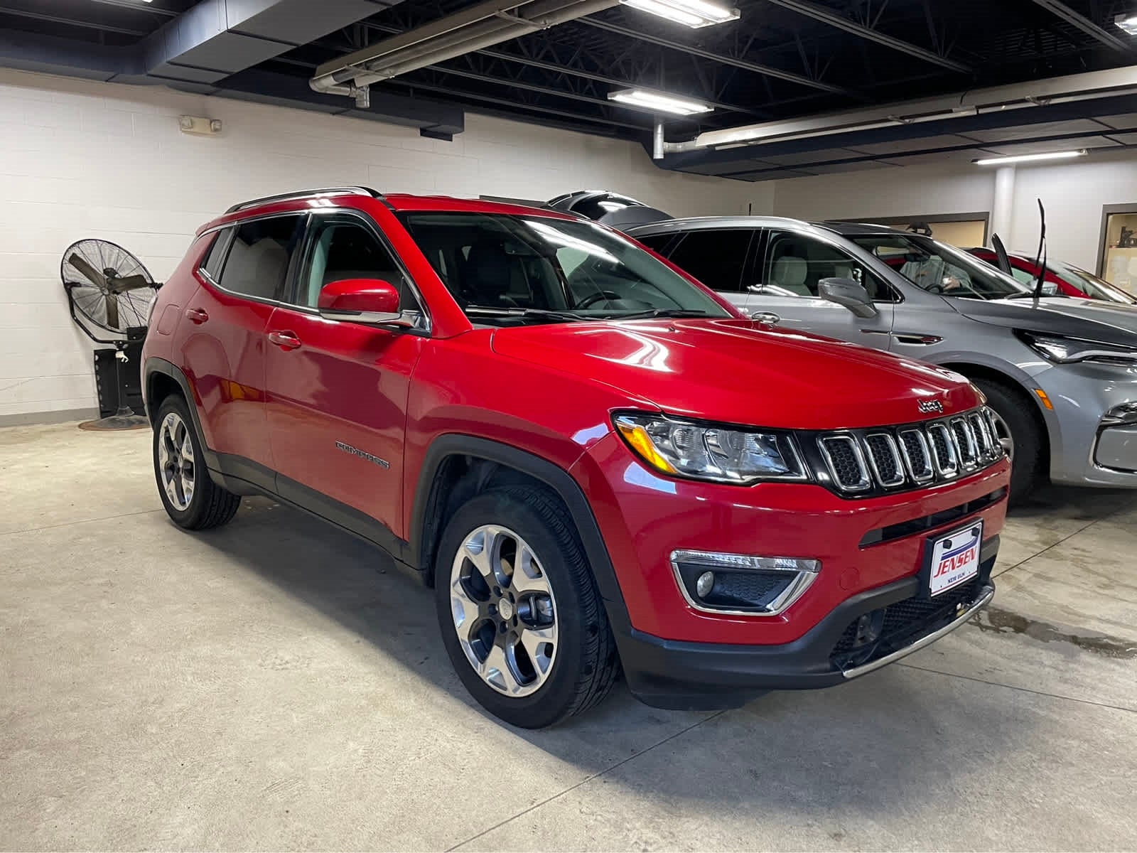 Certified 2021 Jeep Compass Limited with VIN 3C4NJDCB9MT568053 for sale in New Ulm, Minnesota